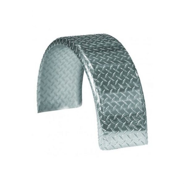 CE Smith 17100ATB Aluminum Diamond Tread Trailer Fender for 14" Wheels