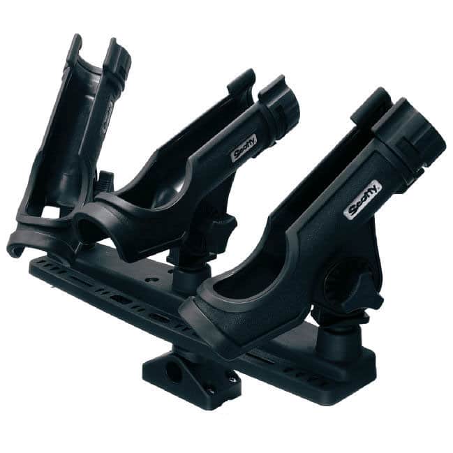 Scotty Triple Rod Holder, Scotty Powerlock Rod Holders