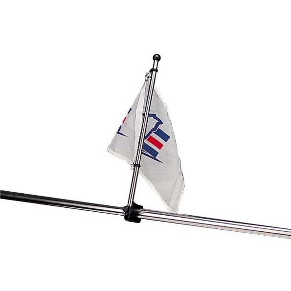 SEA-DOG Stainless Steel Rail Mount Flagpole - 17