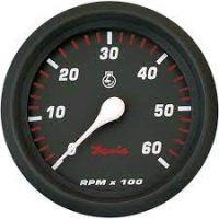 Faria Professional Red Speedometer