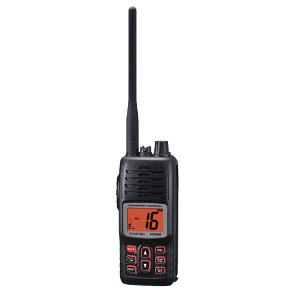 Standard Horizon HX290s Floating 5W Handheld VHF Radio