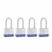 MasterLock Dual Locking Levers Padlock Four Pack