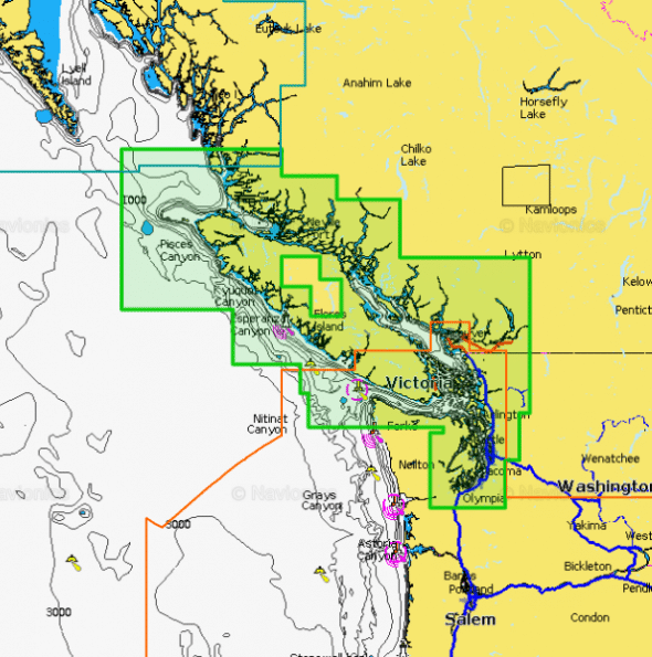 Navionics 913p Vancouver Island