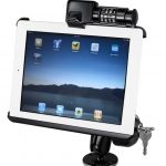 RAM Mount Drill-Down Mount with RAM Latch-N-Lock for Apple iPad Gen 1 & 2 - Image 2