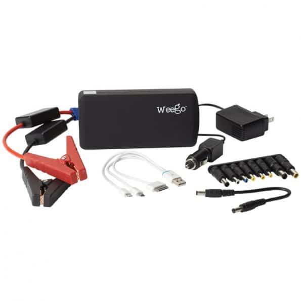 Weego HD 12000 mAh Jump Starter Battery Pack+