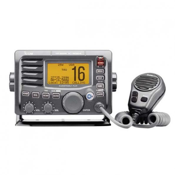Icom IC-M504 Big Screen Class D Marine VHF Radio