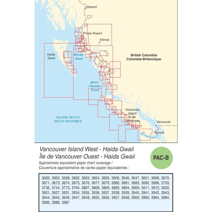 Vancouver Island Nautical Charts