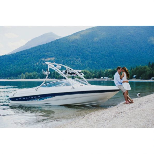 Aerial Ascent 2.0 Wakeboard Tower Polished Aluminum - Image 2
