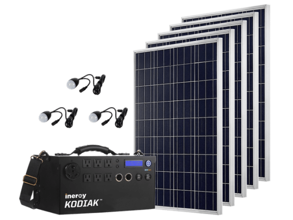 Inergy Kodiak Solar Generator Kit-Gold