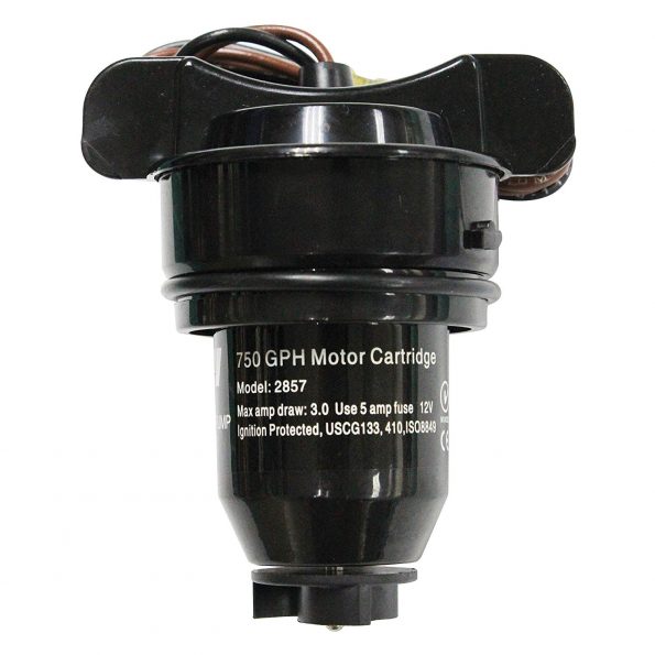 johnson bilge pump replacement motor cartridges 750 GPH