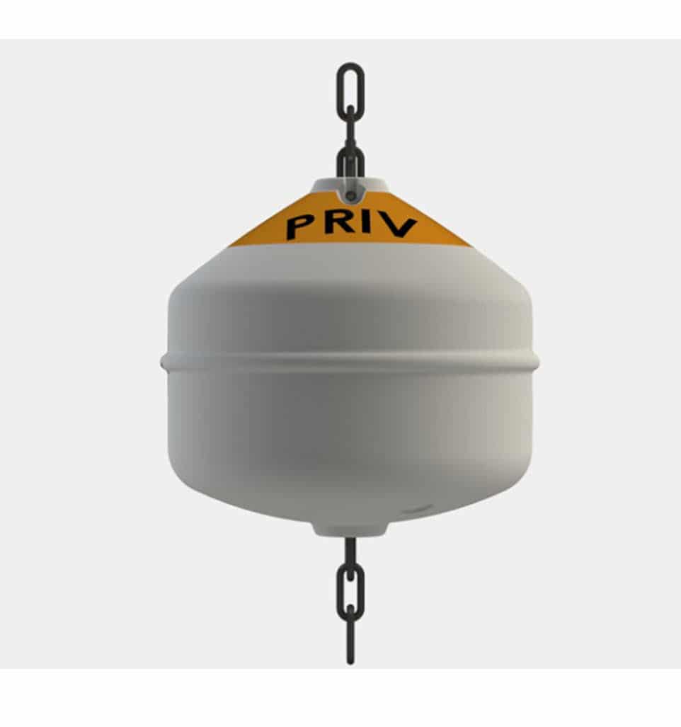 Tidal Marine MB 61 Hawser 24" Mooring Buoy Transport Canada Approved