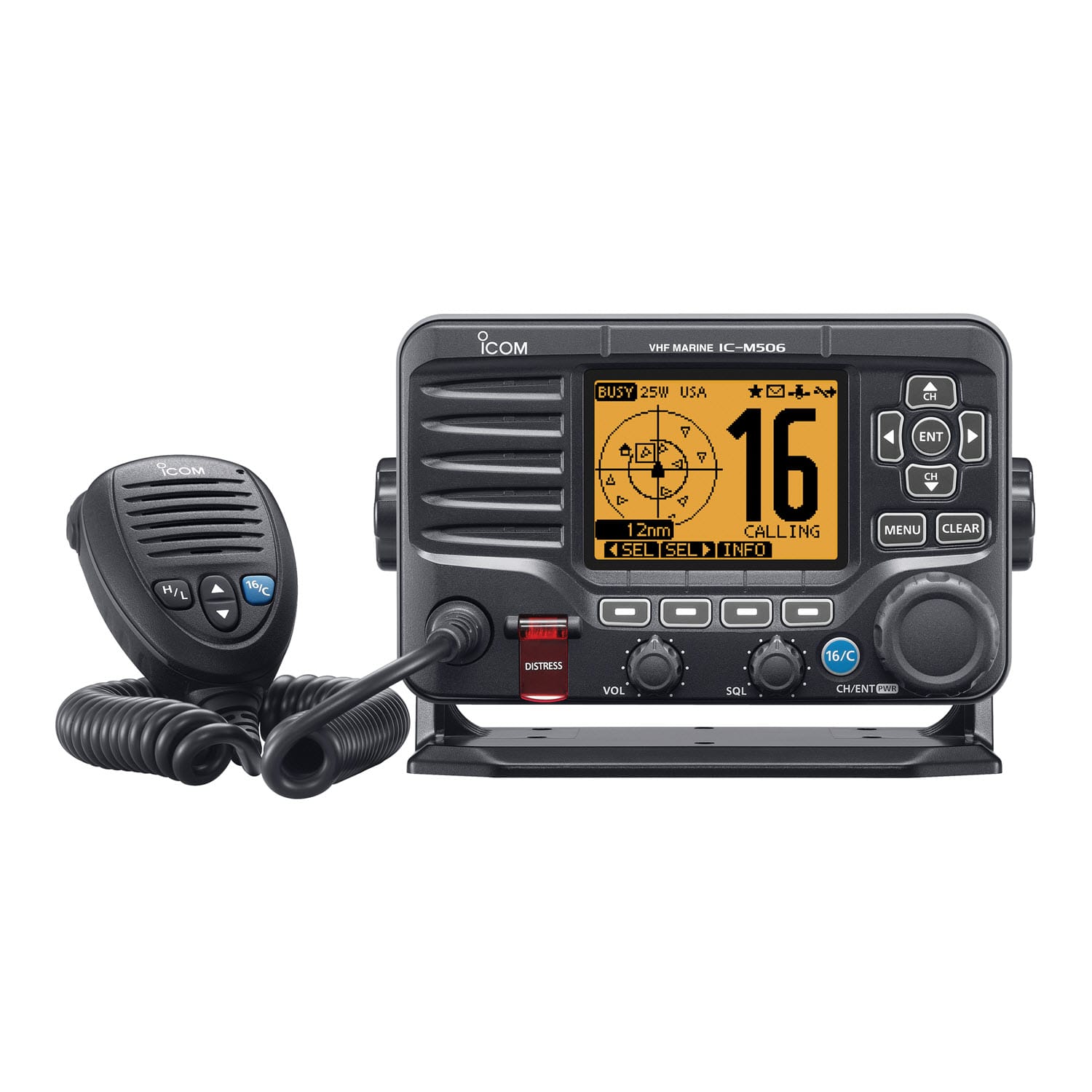 ICM506 Marine VHF Radio With Integrated AIS Poco Marine