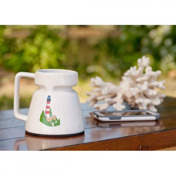 Galleyware Lighthouse Ceramic Travel Mug