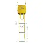 Plastimo Safety Ladder 4 Step - Image 2