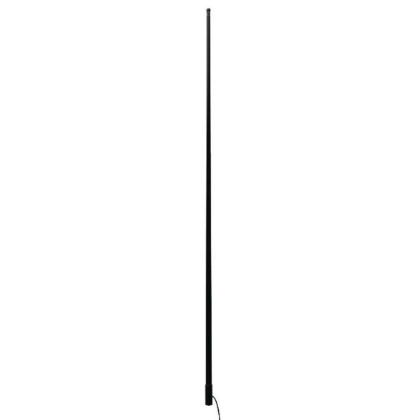 Seachoice Marine VHF Antenna 5′ Black with S/S Ferrule