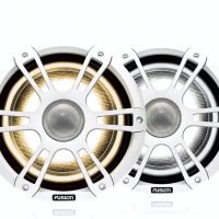 Fusion 8.8″ 330 Watt Coaxial Marine Speakers with CRGBW