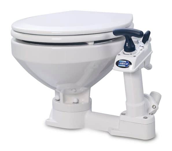 Jabsco Manual 'Twist N' Lock' Toilet with Regular Bowl