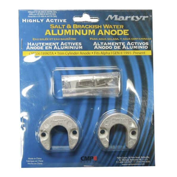 MARTYR Mercruiser Trim Ram Anode Kit CM806189KIT