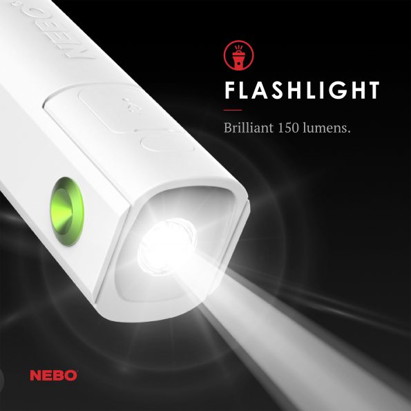 NEBO PAL-360 Power Bank and Flashlight with Fan - Image 3