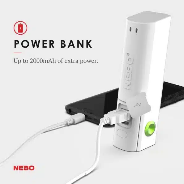 NEBO PAL-360 Power Bank and Flashlight with Fan - Image 2