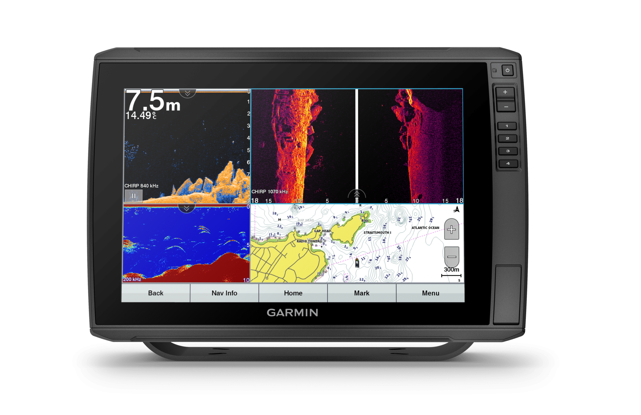 Garmin Echompa Ultra 122sv with GT56UHD-TM Transducer