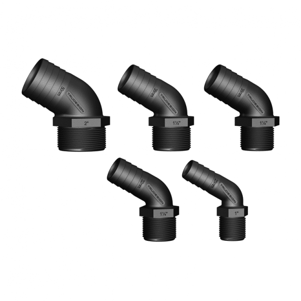 Trudesign Long Thread 120° Hose Fitting