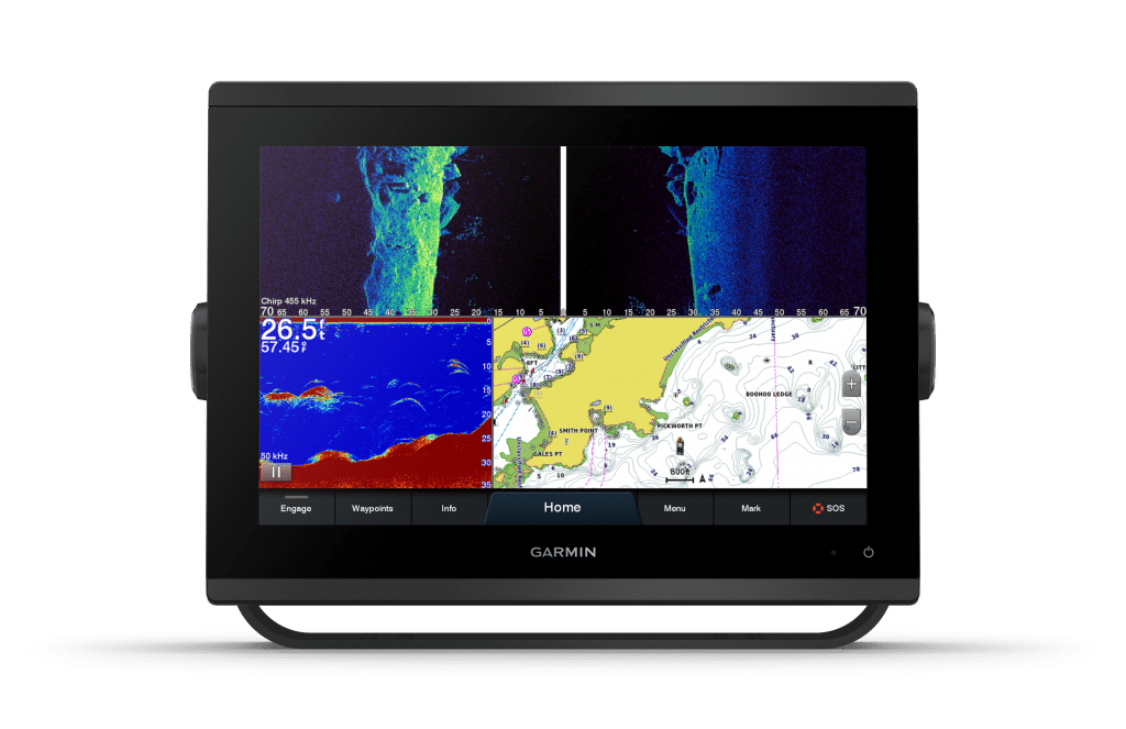 Garmin 1243xsv GPSMAP and CHIRP Sonar with Mapping