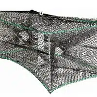 Galvanized Steel Kufa Folding Prawn Trap