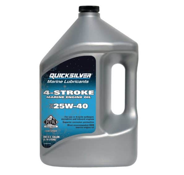 Quicksilver 25W-40 4-Stroke Marine Engine Oil