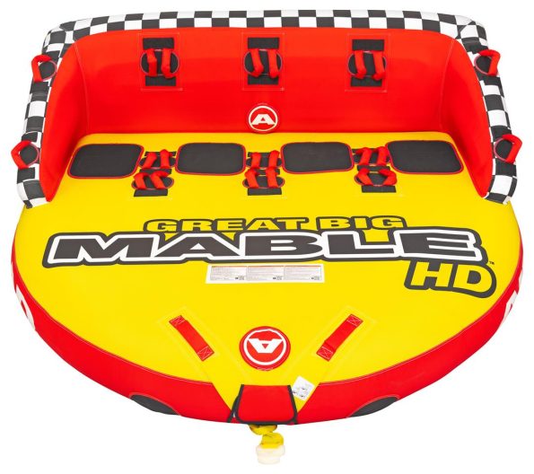 AIRHEAD Great Big Mable HD Inflatable Four Rider Towable