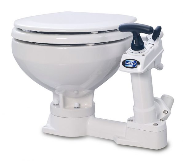 Jabsco Compact Manual Marine Toilet
