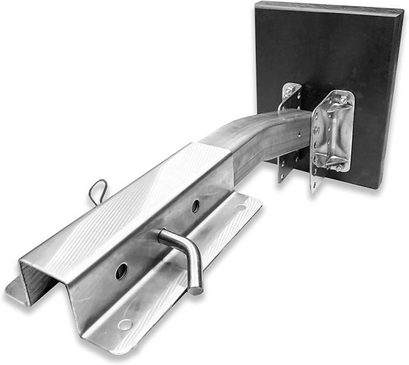 Bolton Stainless Steel Bearpaw Outboard Motor Mount Up To 25 HP - Image 2