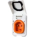 SmartPlug 30 AMP 125V Shore Power Inlet White - Image 2