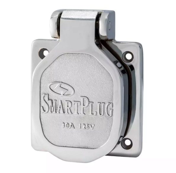 SmartPlug 30 AMP 125V Shore Power Inlet Stainless Steel