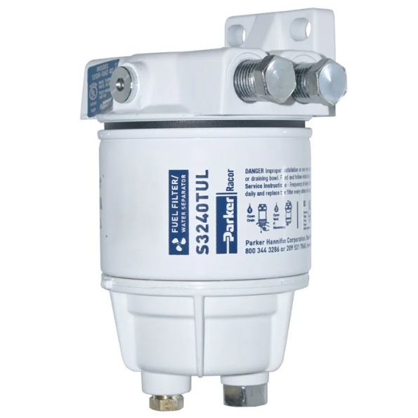 Racor 120R-RAC-02 Marine Gasoline Fuel Water Separator Assembly