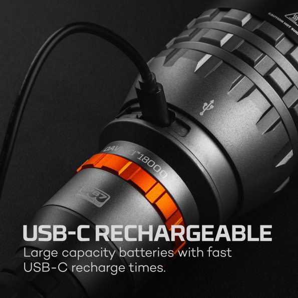 Nebo Davinci 18000 Lumen Rechargeable Flashlight - Image 2