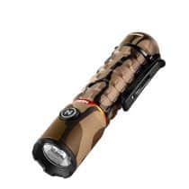 Camouflage flashlight with clip