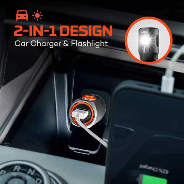 Nebo Transport 400 2-IN-1 Car Charger & Flashlight - Image 6