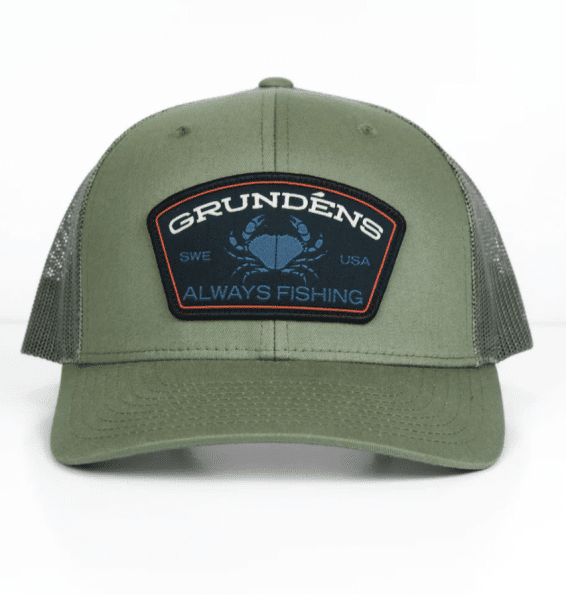 Grundens Always Fishing Trucker Hat - Image 2