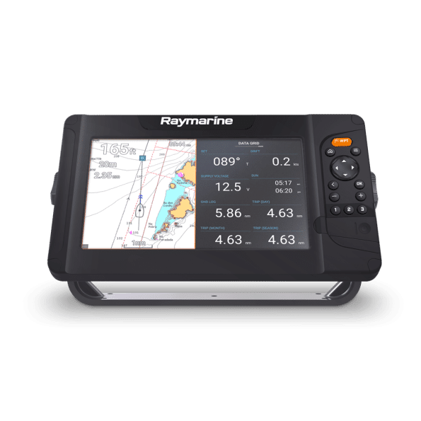 Raymarine Element 9 S - 9" Chart Plotter with Wi-Fi & GPS, Navionics+ US and Canada Chart & No Transducer