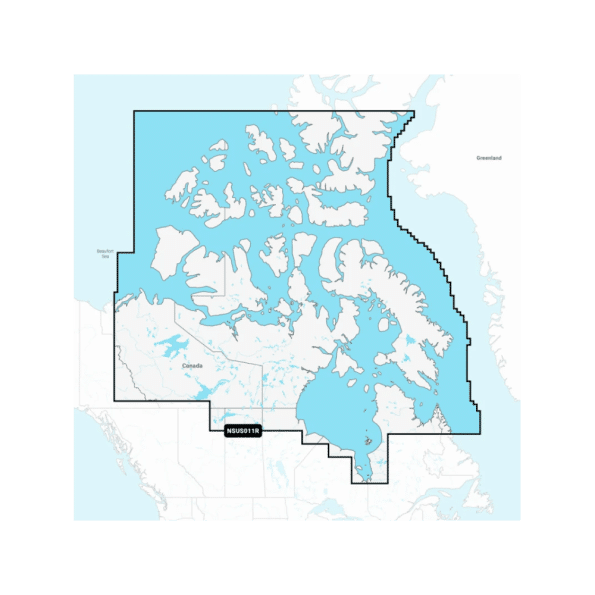Navionics+ Canada North - Lakes, Rivers and Coastal Marine Charts