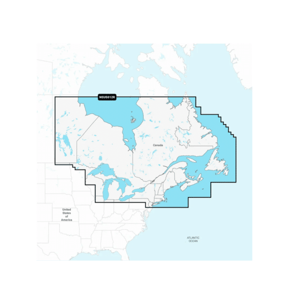 Navionics+ Canada East & Great Lakes - Lakes, Rivers and Coastal Marine Charts