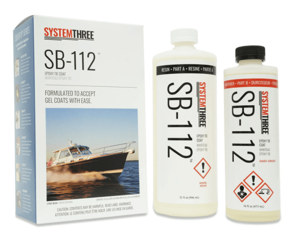 System Three SB-112 Epoxy Tie Coat 1.5 Litre Kit