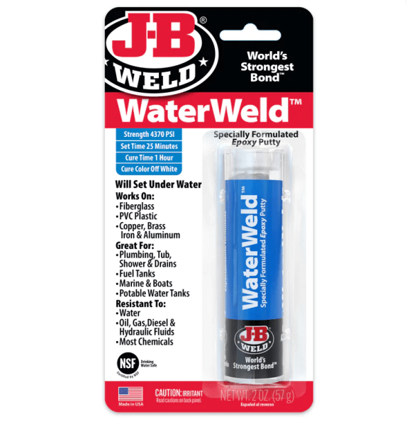 J-B Weld WaterWeld Epoxy Putty 57g