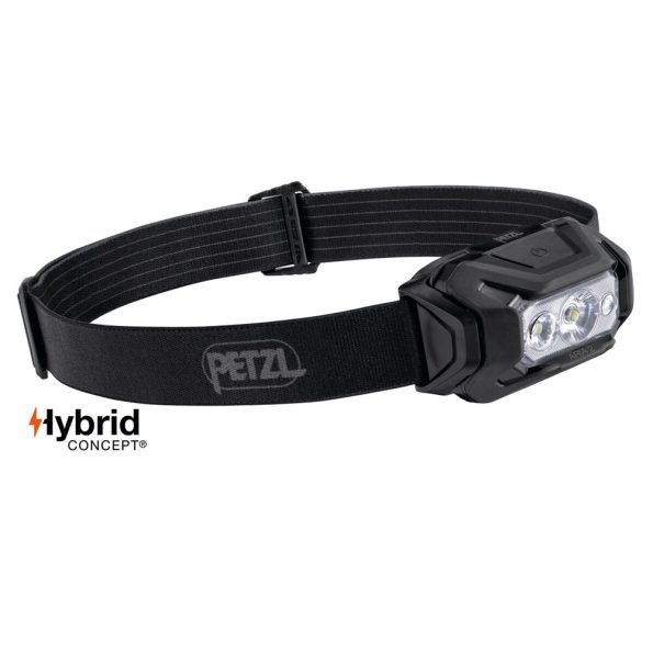 Petzl ARIA 2 RGB Waterproof Headlamp with White or Red/Green/Blue Lighting