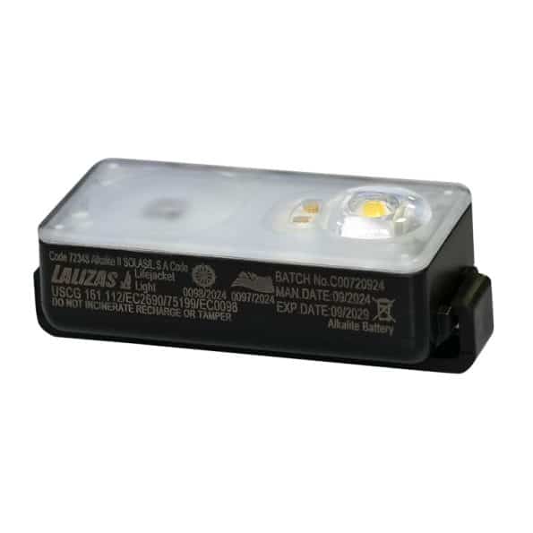 Lalizas Lifejacket LED Water Activated Strobe Light Alkalite II USCG-SOLAS-MED
