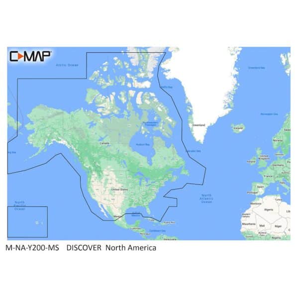C-MAP Discover North America Charts