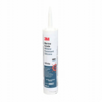 3M Mildew Resistant Marine Grade Silicone Sealant-White