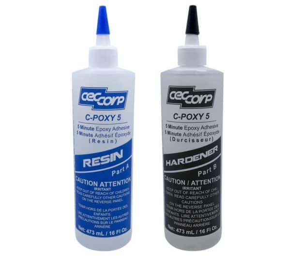 CEC CORP C-POXY 5 Minute Epoxy Glue - 946 mL (32 fl oz)