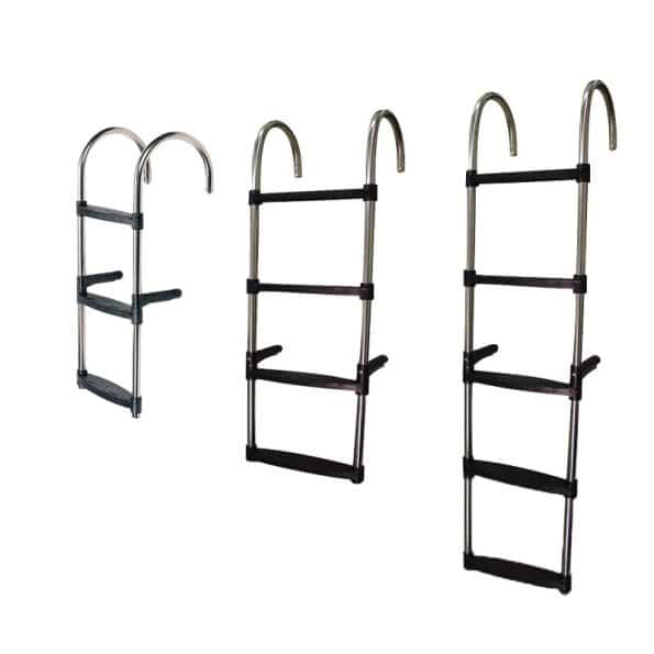 Nuova Rade Folding Stainless Steel Ladders
